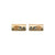 CRL Brass Wall Mounting Brackets - Pair