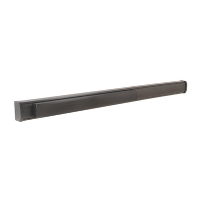 CRL Dark Bronze 48" Jackson® 1285 Push Pad Concealed Vertical Rod Left Hand Reverse Bevel Panic Exit Device