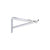CRL Clear Lucite 12" Shelf Brackets