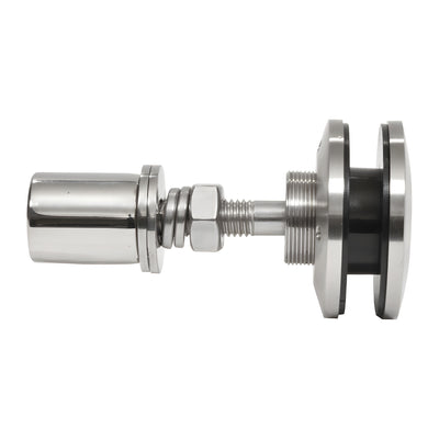 CRL 316 Polished Stainless Steel Swivel Combination Fastener for 3/8" to 9/16" Tempered Glass