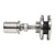 CRL 316 Polished Stainless Steel Swivel Combination Fastener for 3/8" to 9/16" Tempered Glass