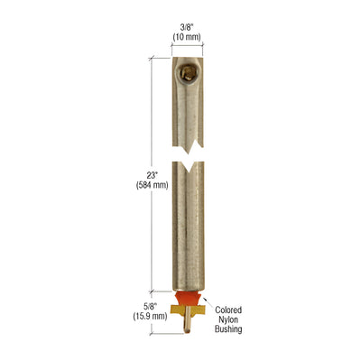 CRL 23" Tubular Spiral Non-Tilt Window Balance Red Bushing