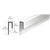 CRL Dipped Polished Brite Anodized 1/4" Deep Nose Aluminum J-Channel