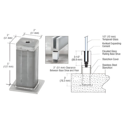 CRL Mill EGR Stanchion Assembly