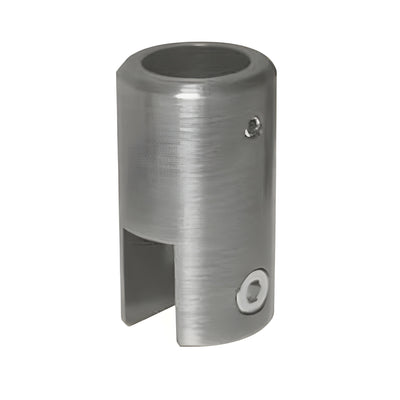 CRL Brushed Nickel Support Bar Bracket for 3/8" to 1/2" Glass