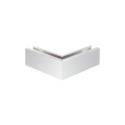 CRL 316 Polished Stainless 12" 90º Mitered Corner Cladding for B7S Series Heavy-Duty Square Base Shoe