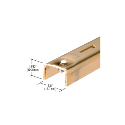 CRL Brass 72" KV Steel Standard