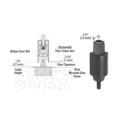 CRL 7/8" Collar Height "Mab" Type Spindle