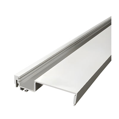 CRL-U.S. Aluminum Clear Anodized Heavy-Duty 6" Female Split Mullion - 24'-2"
