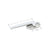 CRL White Left Hand Cam Handle with 1-1/2" Screw Holes