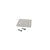 CRL Polished Stainless Steel End Cap with Screws