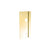 CRL Polished Brass 4" x 10" Left Hand Center Lock Latch Guard