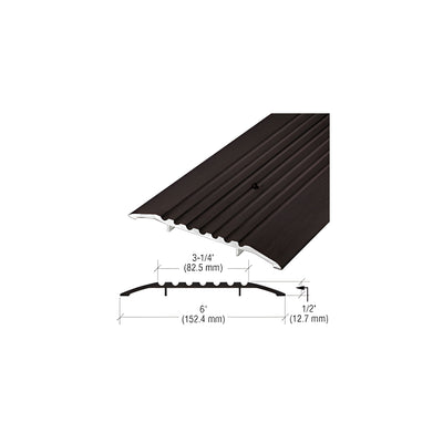 CRL 6" Bronze Commercial Saddle Threshold - 73" Length