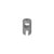 CRL Brushed Nickel Movable Bracket for 3/8" to 1/2" Glass