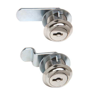 CRL Brushed Nickel Cam Lock - Randomly Keyed