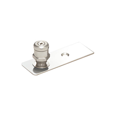 CRL Polished Stainless Floor Mounted Adjustable Free-Swing Pivot