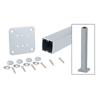 CRL Mill 200, 300, 350, and 400 Series 42" Surface Mount Post Kit