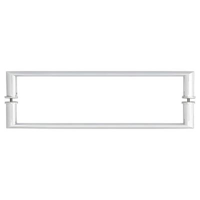 CRL 24" Chrome Back-to-Back Oval/Round Towel Bar
