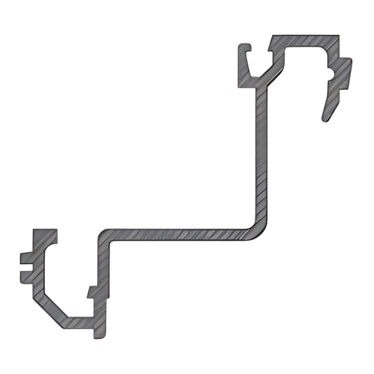 CRL-U.S. Aluminum KYNAR® Paint Head & Sill Insert, Custom 24 ft 2 in