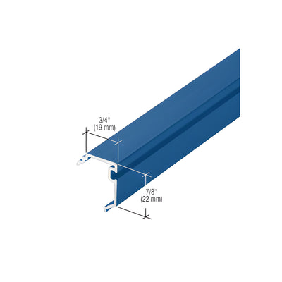 CRL-U.S. Aluminum Custom Paint 1/4" Pocket Reducer - 24'-2"