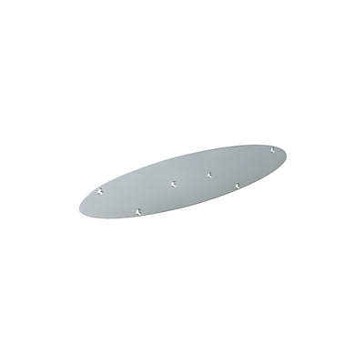 CRL Silver Metallic 8010 Series End Cap