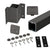 CRL Matte Bronze 42" 100 Series 90º Inside Fascia Mount Post Kit