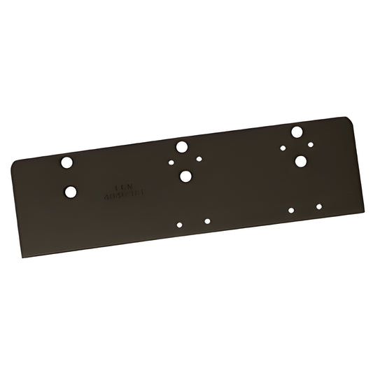 LCN 4040 Dark Bronze Drop Plate for Flush Top Jamb Mount Closers