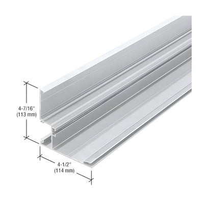 CRL-U.S. Aluminum 90 Degree Outside Corner Half Section, Mill - 24'-2"