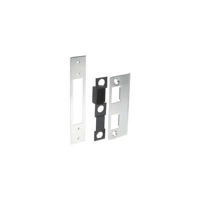 CRL Deadlatch Strike Replacement Set for MS Deadlock With a Deadlatch Lock - Brushed Stainless