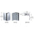 CRL Polished Chrome Geneva Series Wall Mount Bracket