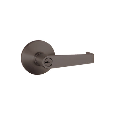 CRL Dark Bronze Panic Exit Device Trim Accessory - Keyed Alike Lever Handle Entry
