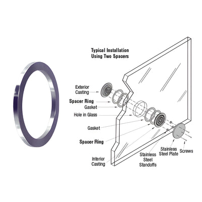 CRL Spacer Ring for 7/16" to 5/8" Glazing