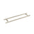 CRL Brushed Nickel 18" Back-to-Back Ladder Style Towel Bar