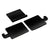 CRL Black TAPER-LOC® X Taper Set for 1/2,5/8,3/4in Tempered Glass
