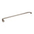 CRL Brushed Nickel 24" Towel Bar with Traditional Knob