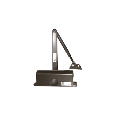 CRL Dark Bronze ANSI Grade 1 Size 1 Light Duty Surface Mount Door Closer