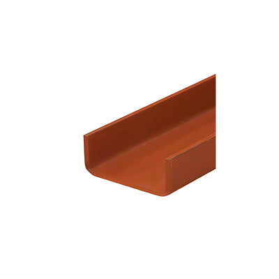 CRL-U.S. Aluminum 10 Gauge Steel Stiffener, 4" x 1-1/4" x 16'
