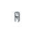 CRL Polished Chrome Movable Bracket for 3/8" to 1/2" Glass