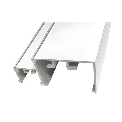 CRL-U.S. Aluminum White KYNAR® Paint Horizontal - 24'-2"