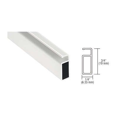 CRL White 3/4" x 1/4" Extruded Screen Frame