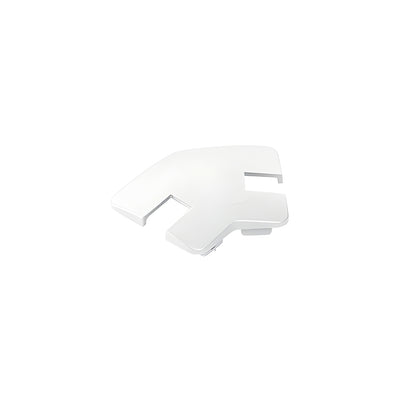 CRL Sky White Notched Cap for 135 Degree Center Post