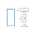 CRL-U.S. Aluminum Custom KYNAR® Paint Custom Size Series 451 Tubular Butt Hinge Up and Over Frame Complete (1F)