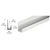 CRL Satin Anodized Standard Aluminum 5/16" J-Channel