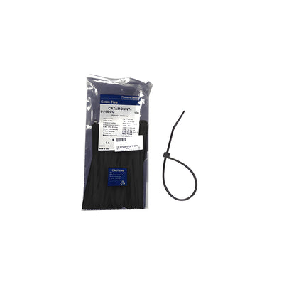 CRL Black 4" Nylon Cable Ties