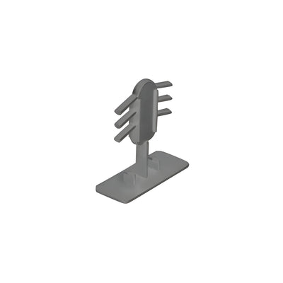 CRL 5/8" Gray Universal Muntin End Clip