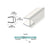 CRL 144" Translucent Vinyl Bulb Seal for 3/8" Glass