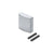CRL-Blumcraft® Mill Aluminum Decorative Flat End Caps for 3243 Series Aluminum Cap Railings