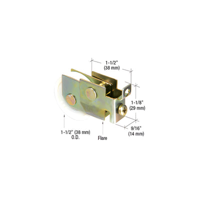 CRL 1-1/2" Nylon Ball Bearing Sliding Mirror Door Roller