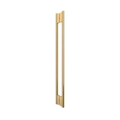 CRL Satin Brass 48" Hollow Premium Handle C-Style