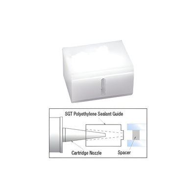 CRL 5/8" Polyethylene Sealant Guide